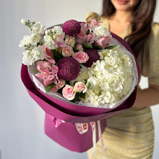 Букет "Выразительная подача"