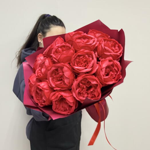 15 пионов из мыла