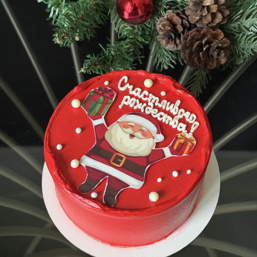 Бенто торт с Рождеством ho ho ho