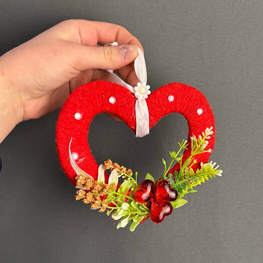 Валентинка на 14 февраля ручной работы