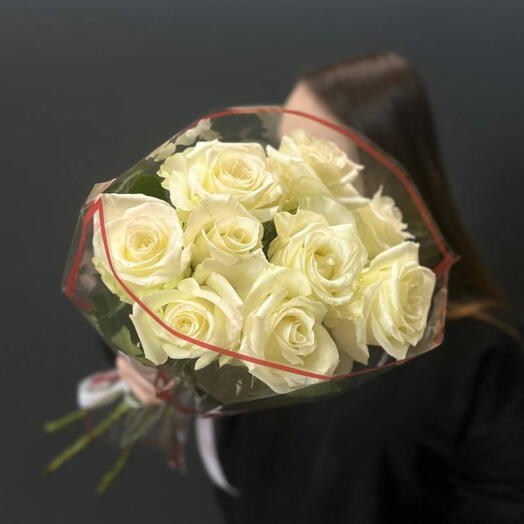 Белые розы Love