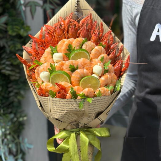 Букет из морепродуктов "Джек воробей"