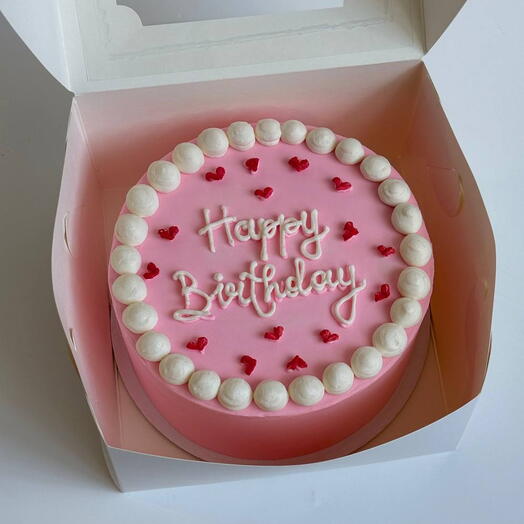 Биг-бенто "pink happy birthday"