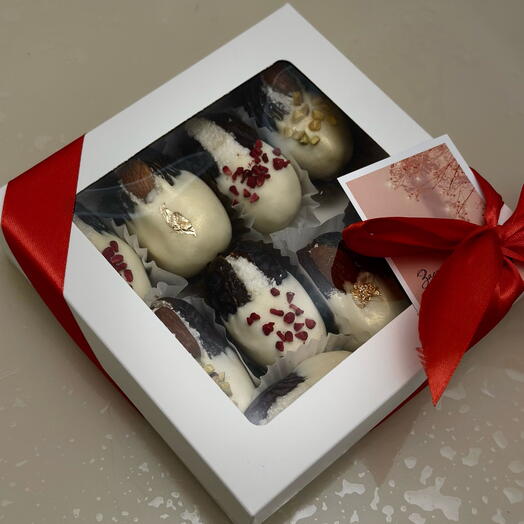 Королевские финики «Raffaello» в шоколаде