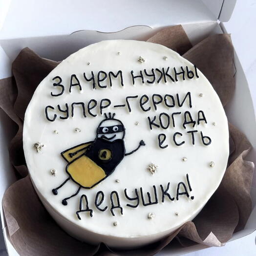 Торт супергерой