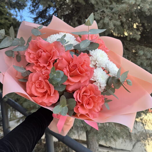 красавица💕букет из французских роз