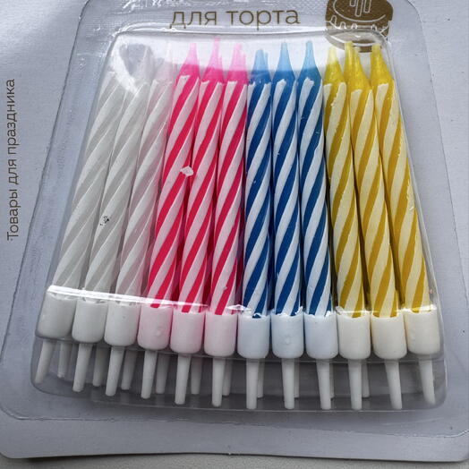 Свечи в торт