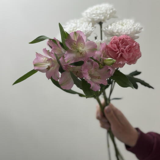 Улыбнись ♥️Цветы в вазу под ленту