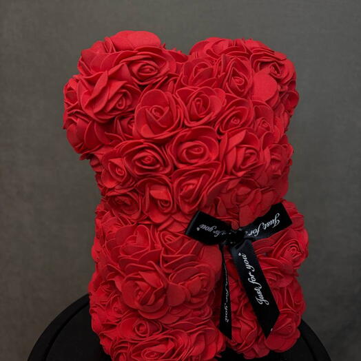 Rose bear red