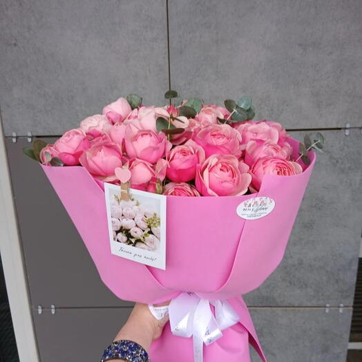 Розовые зефирки