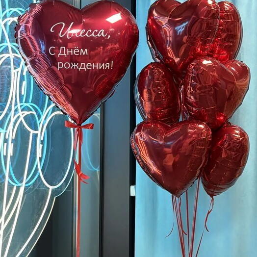 Сет из сердец