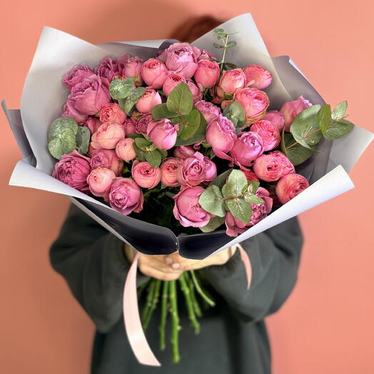 Букет «Черничный микс»🫐🪻🌷