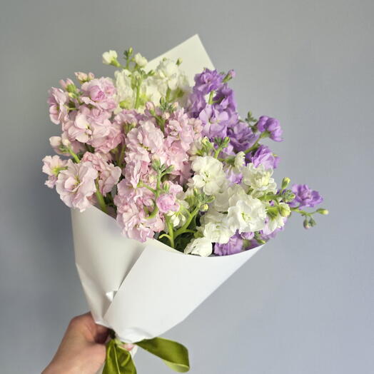 Цветы в вазу💜 Ароматная маттиола