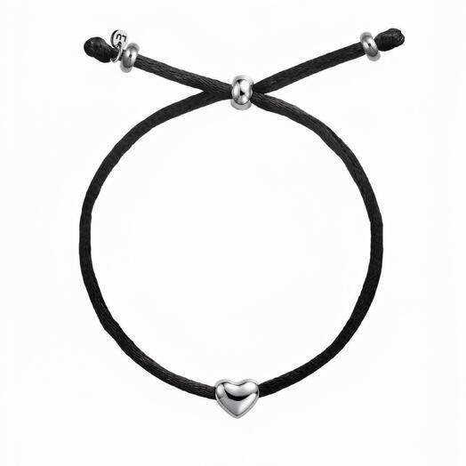 Браслет LOVE BLACK любимой, девушке, подруге, маме на подарок