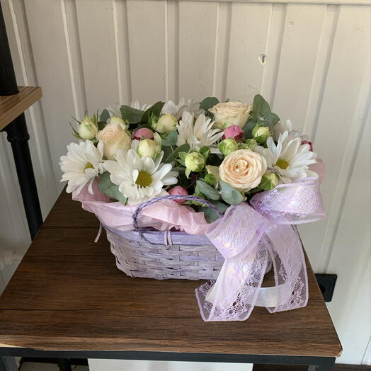Композиция в корзинке💐