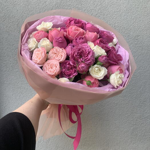 Peony - shaped roses