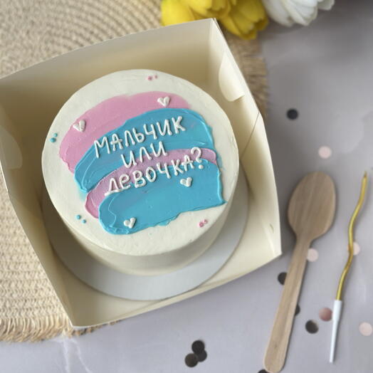 Бенто-торт гендерный