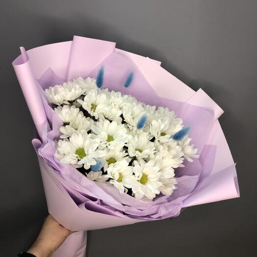 Летний букет ромашковых хризантем 🌸