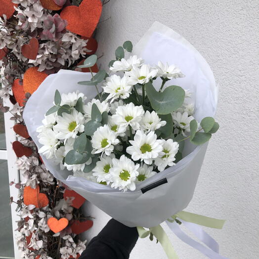 🤍Ромашки в букете Bloom room