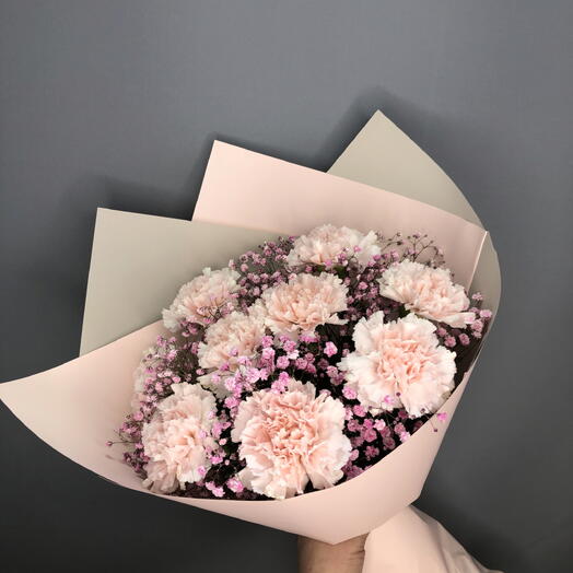 Нежные диантусы с гипсофилой🩷🌺🌸