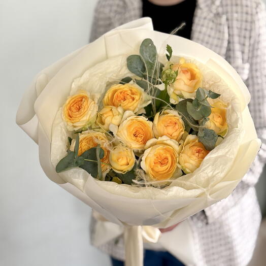 5💛 ПИОНОВИДНЫХ РОЗ СИЛЬВА САННИ