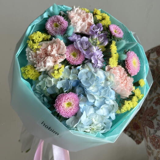 Дофаминовый букет комплимент 🦄💜💕