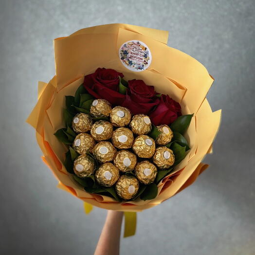 Dulce ramo "Ferrero Rocher"