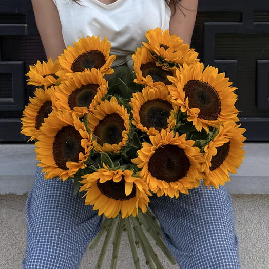 Букет подсолнухов 🌻🌻🌻
