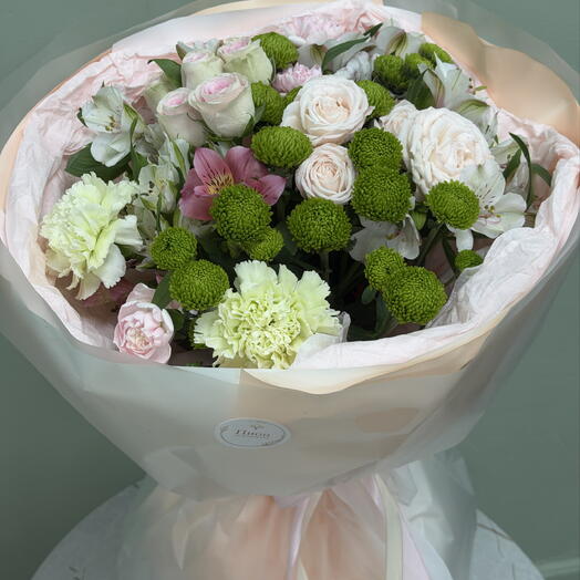 Нежный воздушный букет 🌷