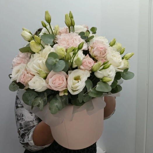 Композиция в шляпной коробочке 6778[9