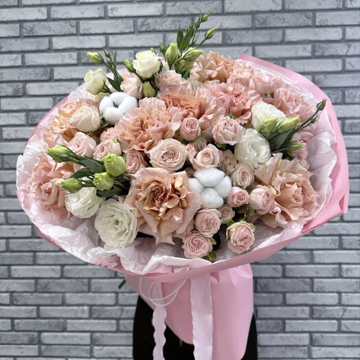 Букет французские розы 💖💖💖