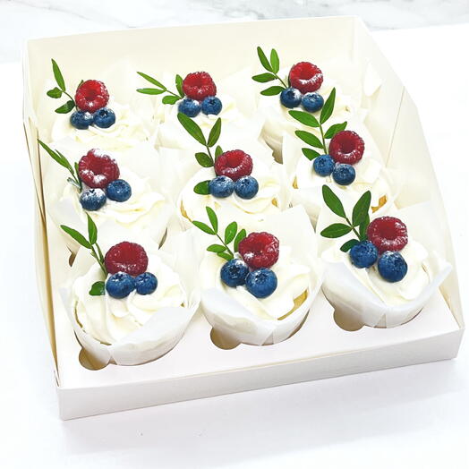 Капкейки 9 шт