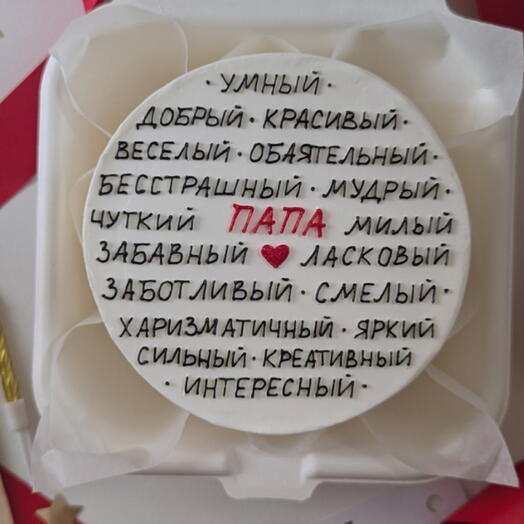 Бенто торт Комплименты