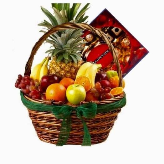 Корзина С Фруктами На Новый Год Фото Корзина С Фруктами На Новый Год Фото