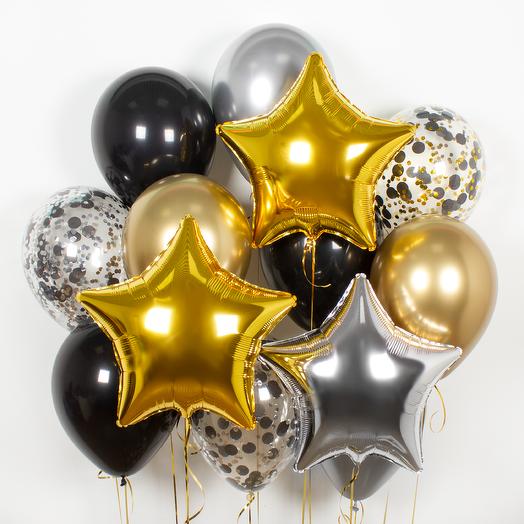 A set of balls "champagne"