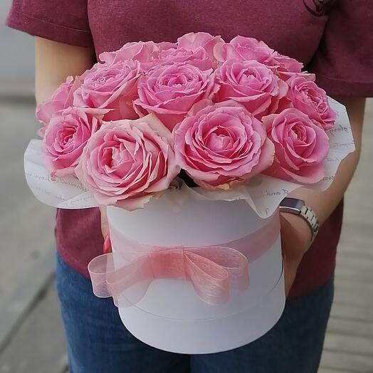 Rosas en una Caja