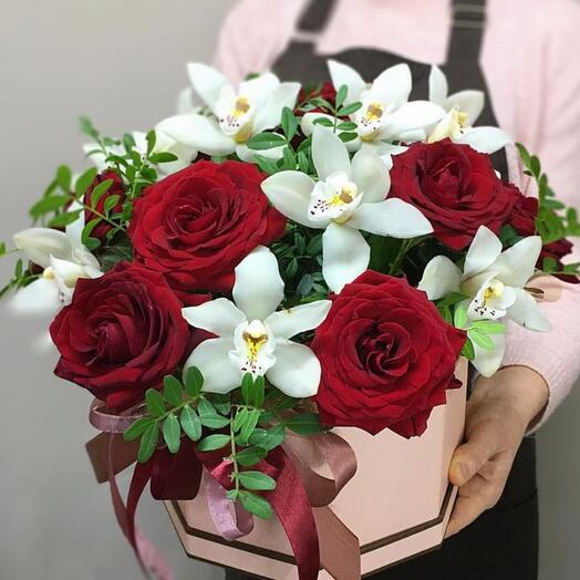 Flores en la Caja"flores de la pasión"