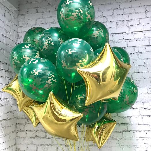 20 шаров хакки и 5 звёзд