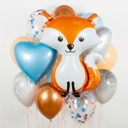 Набор шаров "Cute FOX"