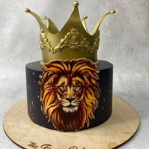 Birthday cake "Lion"