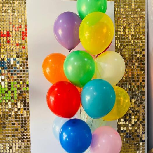 Colorful balls 15 pcs