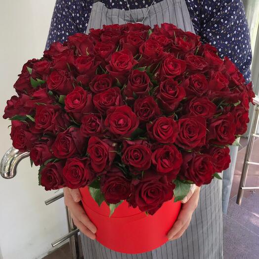 ✅ 101 rosas en una Caja