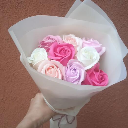 Букет из мыла