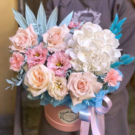 Flowers in a box