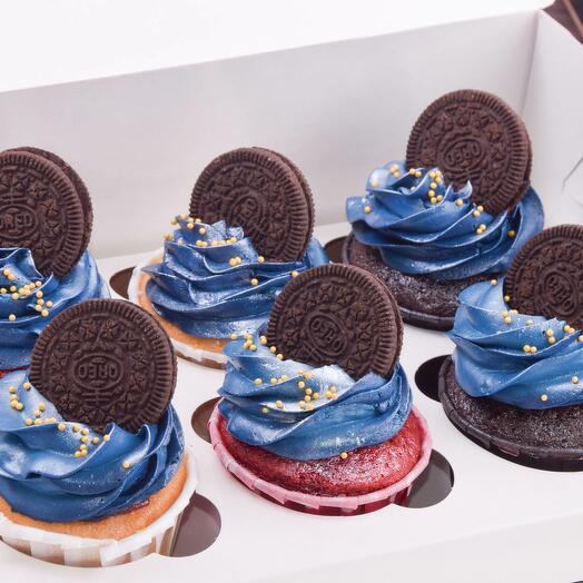 Капкейки космические с орео