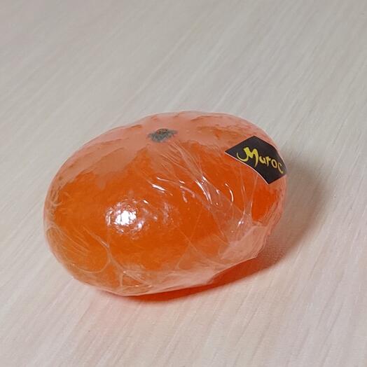 Сувенирное мыло ручной работы мандарин с ароматом Клементина