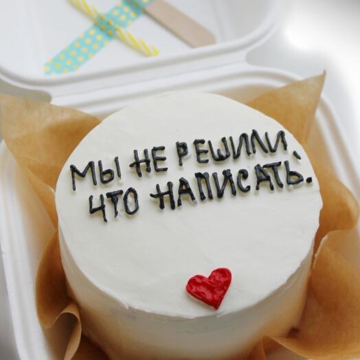 Бенто-торт для друга, подруги