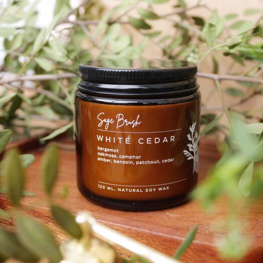 Ароматическая свеча WHITE CEDAR