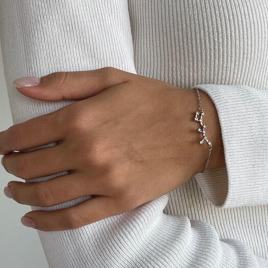 Pulsera de la Constelación del signo del zodiaco-Sagitario
