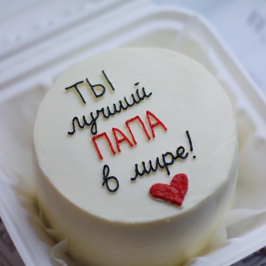 Бенто-торт для папы или мужа